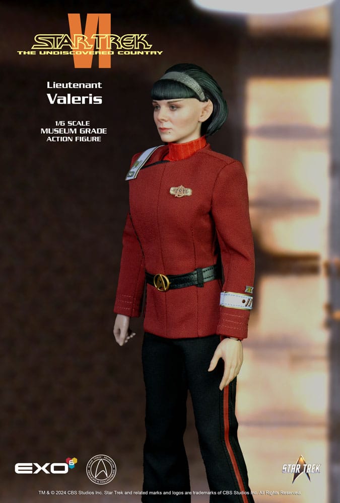 Star Trek VI: The Undiscovered Country Action Figure 1/6 Lieutenant Valeris 28 cm