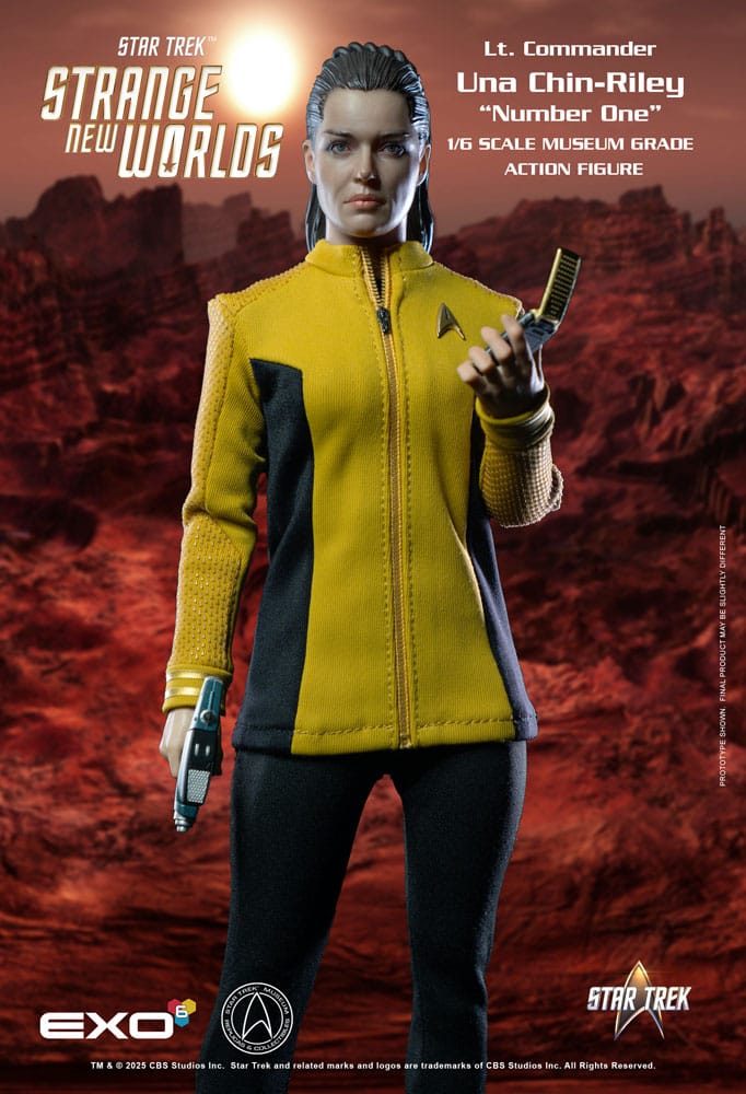 Star Trek: Strange New Worlds Action Figure 1/6 Lt. Com Una Chin-Riley 30 cm