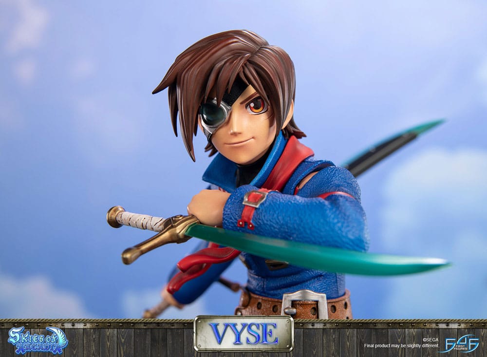 Skies of Arcadia Statue Vyse Standard Edition 31 cm