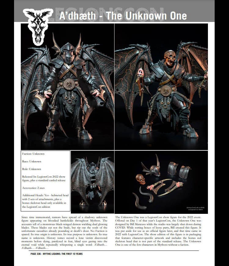 Mythic Legions: The First 10 Year Book Hardcover