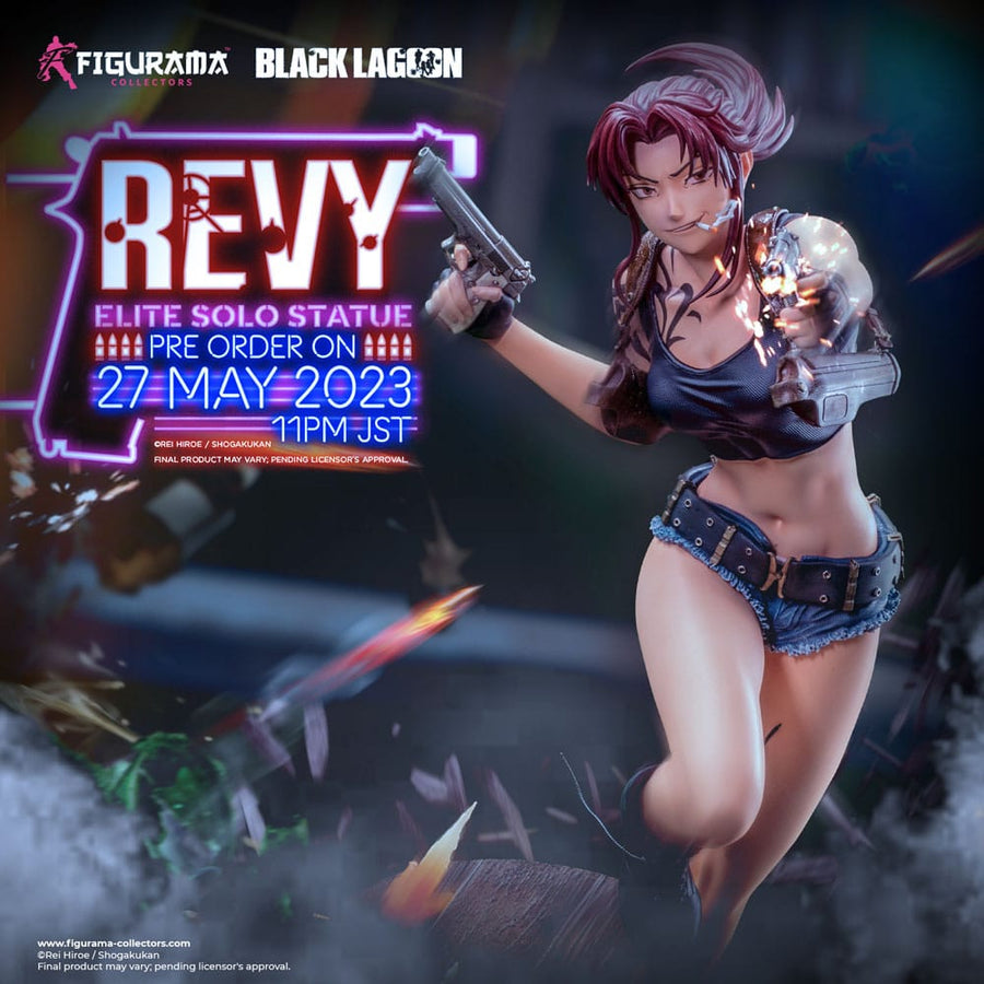 Black Lagoon Elite Exclusive Statue 1/4 Revy 53 cm