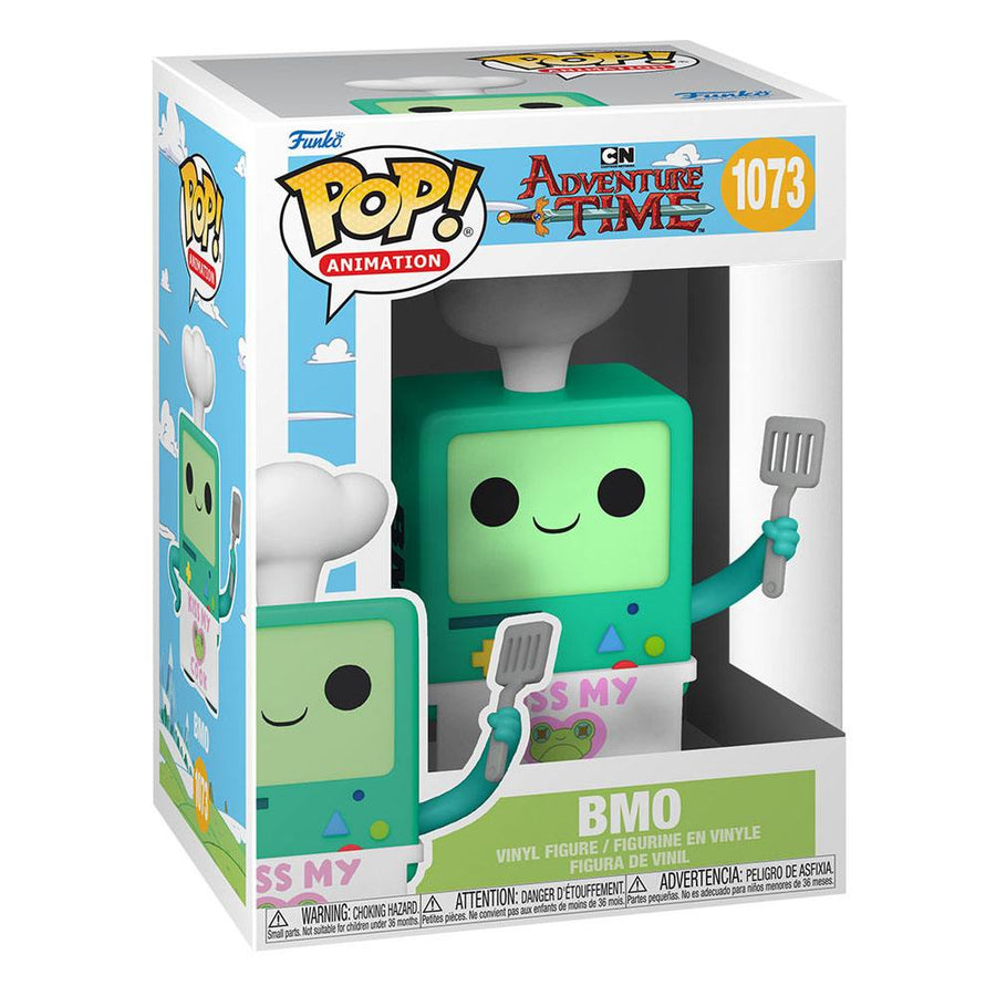 Adventure Time POP! Animation Vinyl Figure BMO Kiss my Cook 9 cm