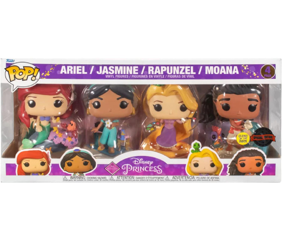 Disney POP! Movies Vinyl Figure 4-Pack Ultimate Princess (GW) 9 cm