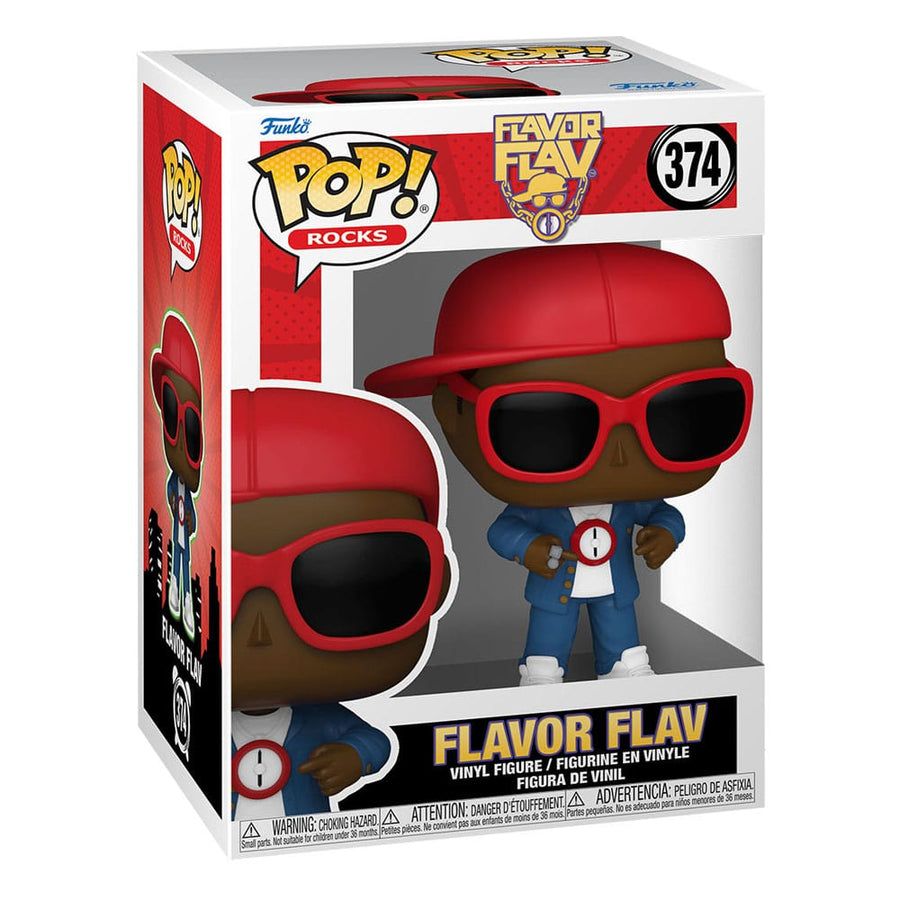 Flavor Flav POP! Rocks Vinyl Figure Flavor of Love 9 cm