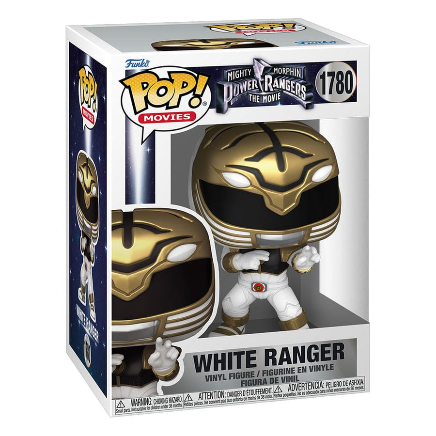 Mighty Morphin Power Rangers: The Movie POP! Movies Vinyl Figures White Ranger 9 cm