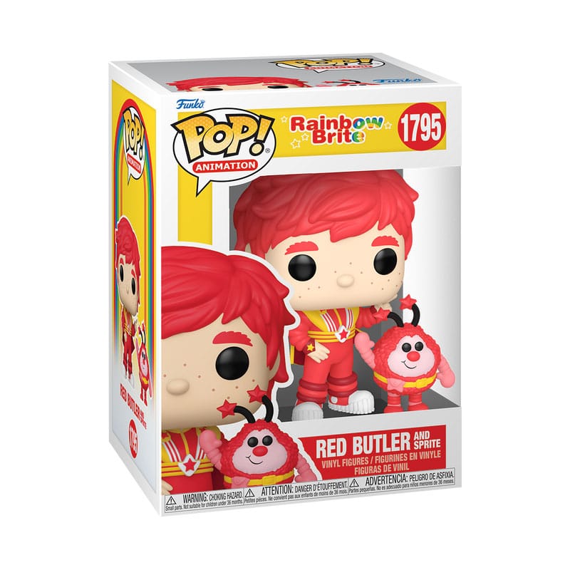 Rainbow Brite POP! & Buddy Vinyl Figure Red Butler & Romeo 9 cm