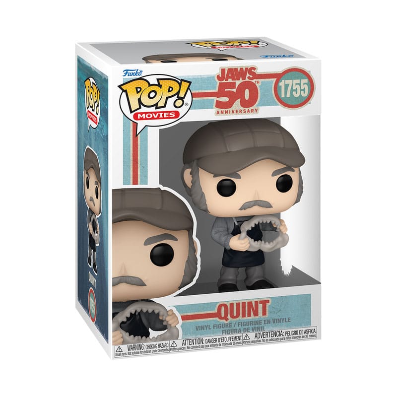 Jaws POP! Rocks Vinyl Figure Quint 9 cm