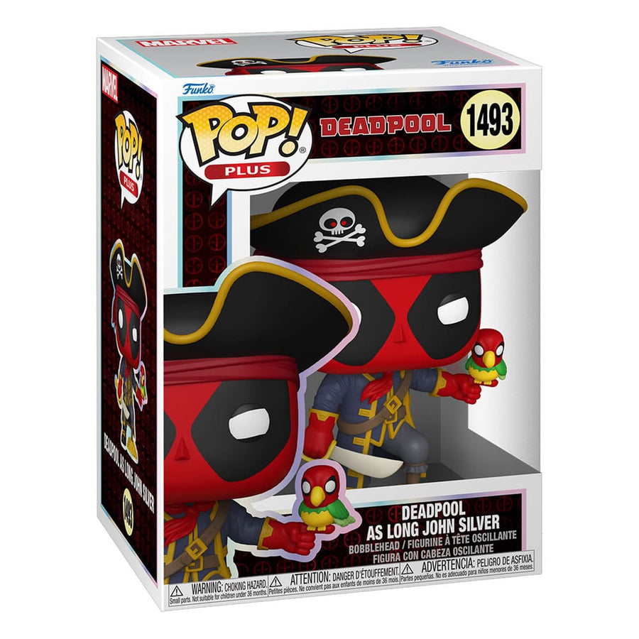 Marvel POP! Plus Vinyl Figure Deadpool as Long John Silver 9 cm