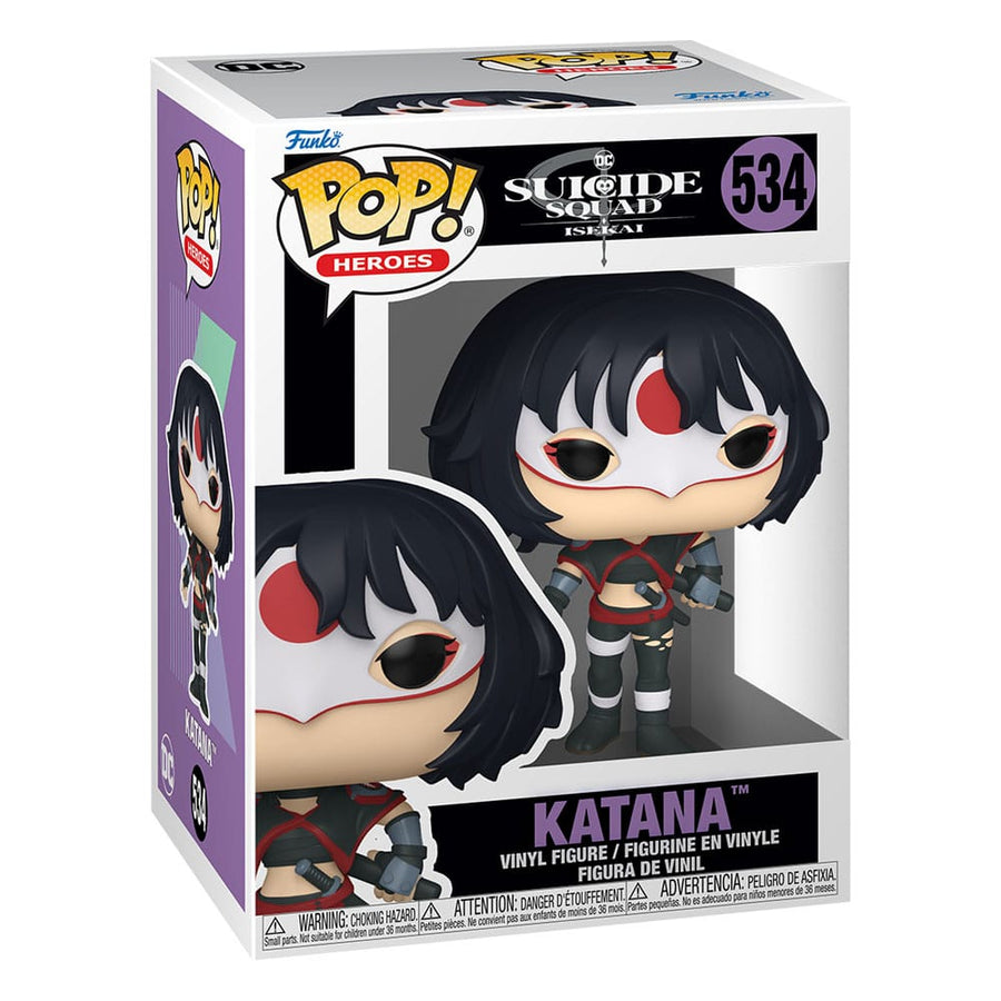 Suicide Squad Isekai POP! Animation Vinyl Figure Katana 9 cm