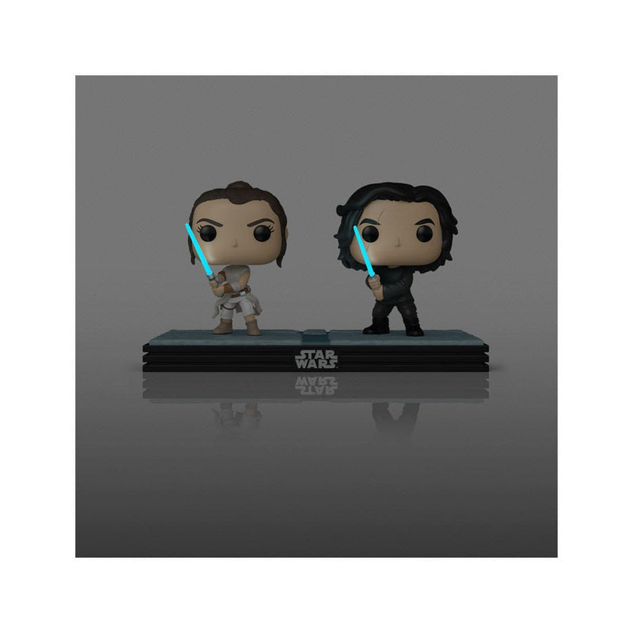 Star Wars POP! Movie Moments Vinyl Bobble-Head 2-Pack Kylo & Rey 9 cm