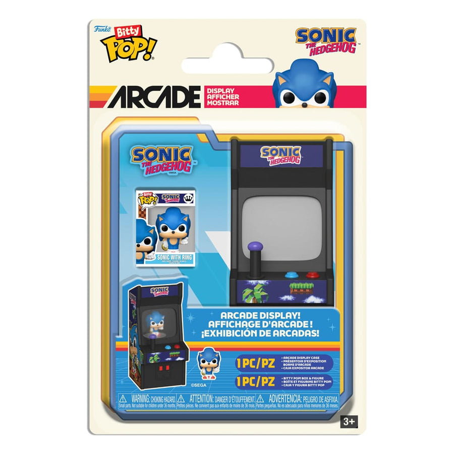 NFF Bitty POP! Arcade Claw Vinyl Figure Sonic