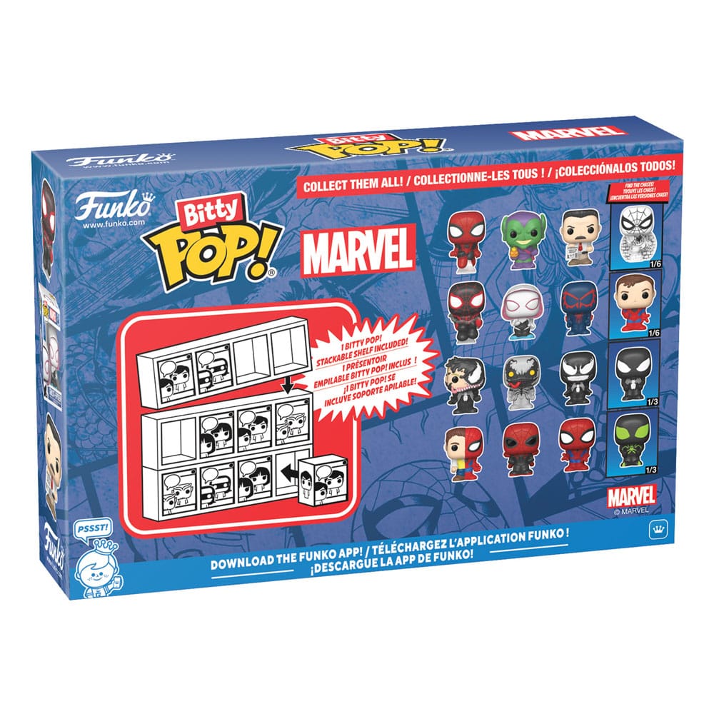 Spider-Man Bitty POP! Vinyl Figure 4-Pack Series 2 2 cm