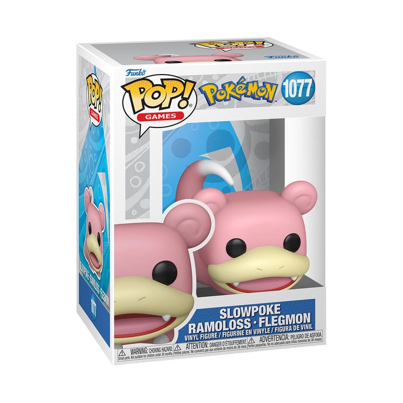 Pokemon POP! Games Vinyl Figure Slowpoke 9 cm
