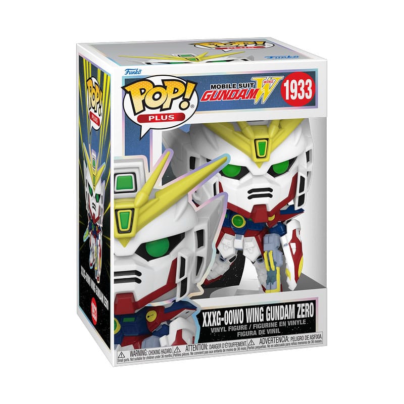 Gundam Wing POP! Plus Animation Vinyl Figure Wing Gundam Zero 9 cm
