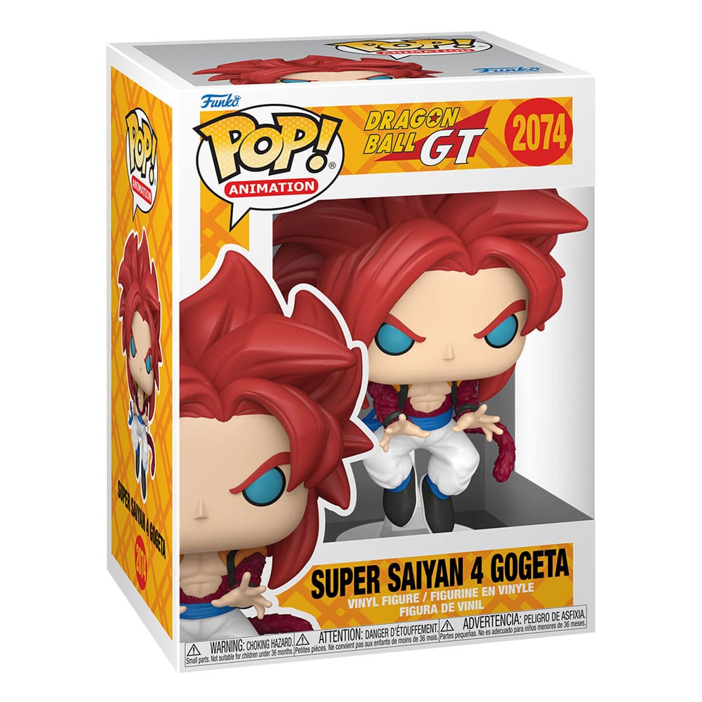 Dragon Ball GT POP! Animation Vinyl Figure Gogeta w/CH(GW) 9 cm Assortment (6)