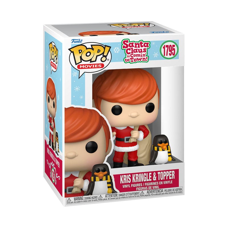 Santa Claus is Comin' to Town POP&Buddy TV Vinyl Figure Kris w/Topper 9 cm