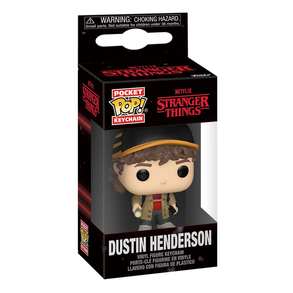 Stranger Things POP! Vinyl Keychains 4 cm Dustin Henderson Display (12)
