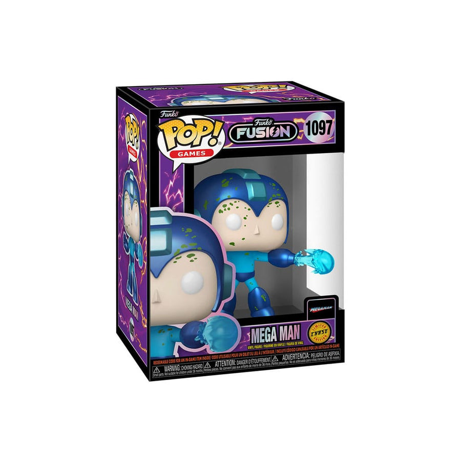 Funko Fusion POP! Games Vinyl Figures Mega Man w/CH 9 cm Assortment (6)