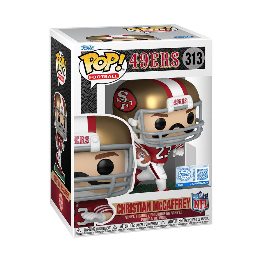NFL: Legends POP! Sports Vinyl Figure 49ers- Christian McCaffrey (TB) 9 cm