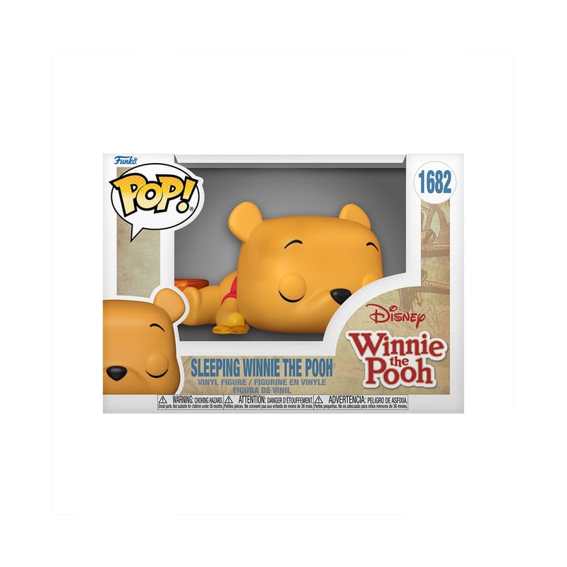 Disney POP! Animation Vinyl Figure Sleeping Pooh 9 cm