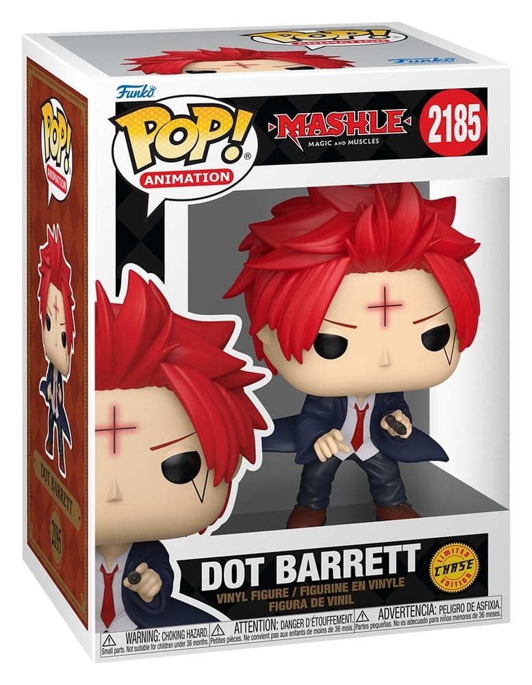Mashle POP! Animation Vinyl Figures Dot Barrett with Chase 9 cm Assortment (6)