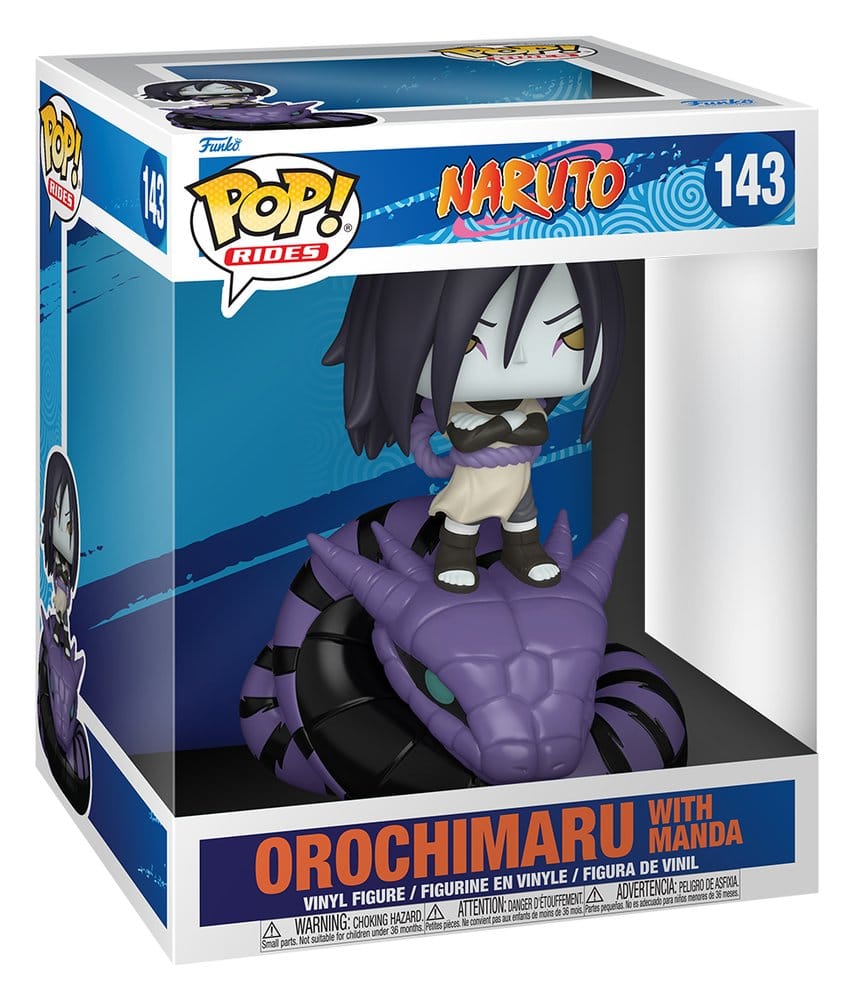 Naruto Classic POP! Rides Vinyl Figure Orochi + Manda 15 cm