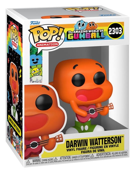The Amazing World of Gumball POP! Animation Vinyl Figure Darwin 9 cm