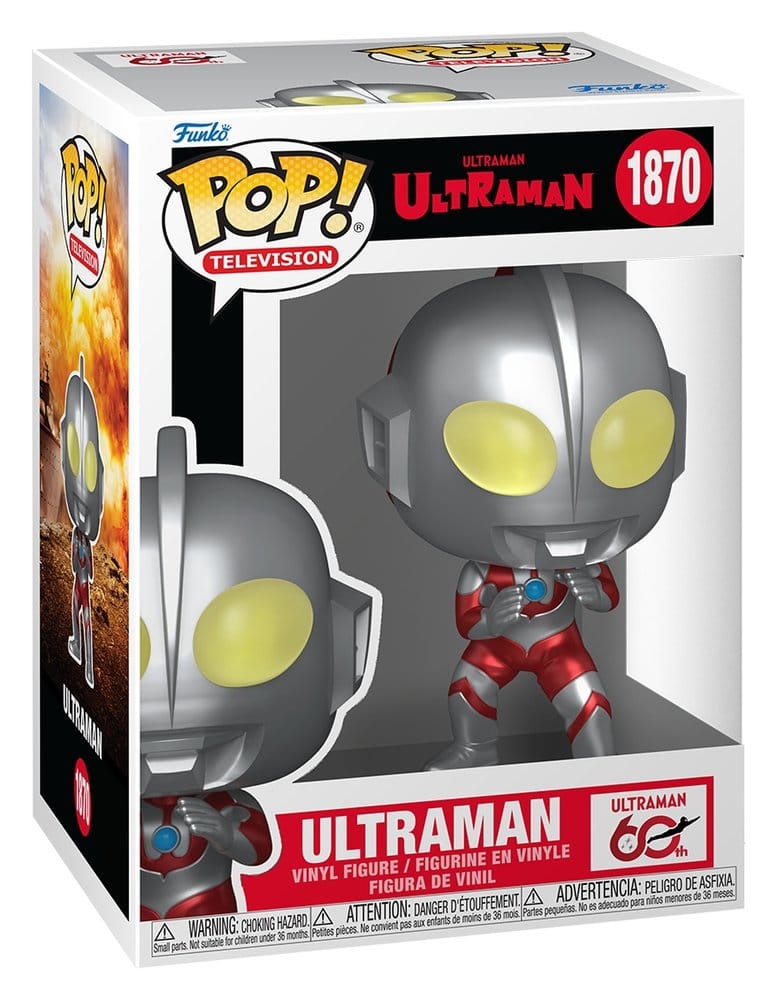 Ultraman POP! Heroes Vinyl Ultraman (Metallic) 9 cm