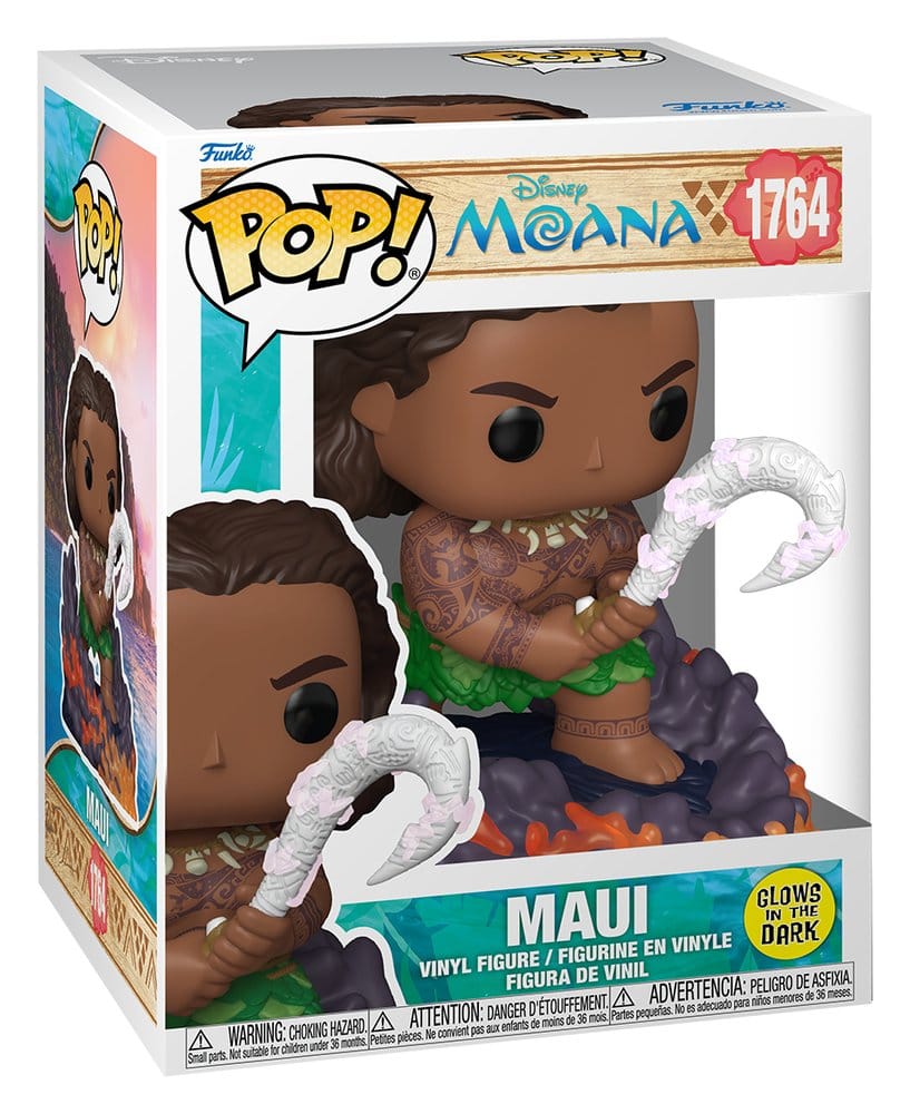 Moana POP! Premium Vinyl Figure Maui (GW) 9 cm