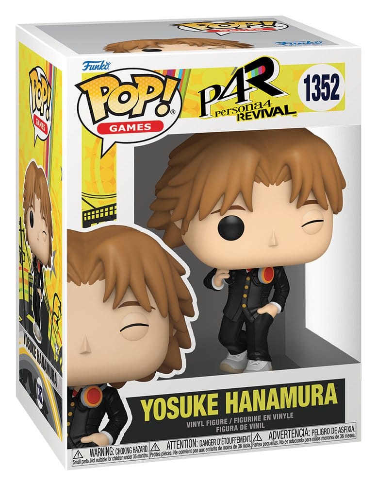 Persona 4 POP! Games Vinyl Figure Yosuke Hanamura 9 cm