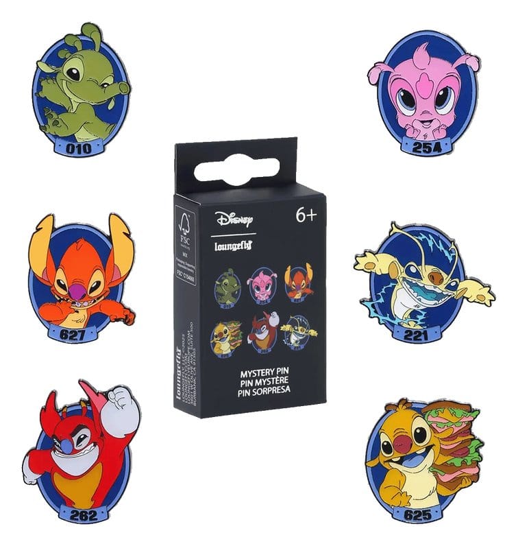 Lilo & Stitch Mini Figures Experiments PDQ 5 cm Display (12)