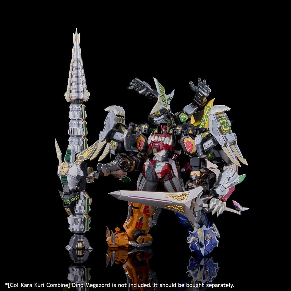 Power Rangers Go! Kara Kuri Combine Action Figure Dragonzord 21 cm