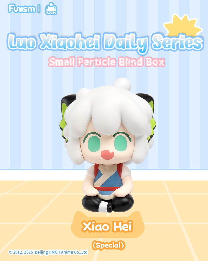 Luo Xiaohei Mini Figures Q face Series 1 3 cm Display (4)