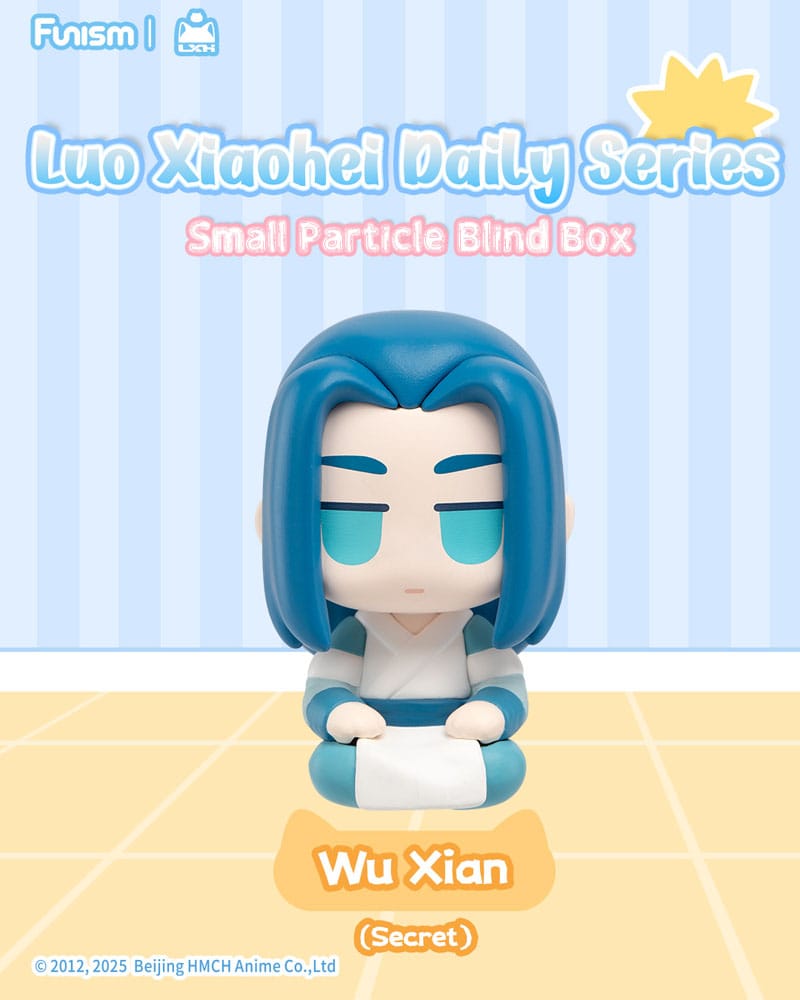 Luo Xiaohei Mini Figures Q face Series 1 3 cm Display (4)