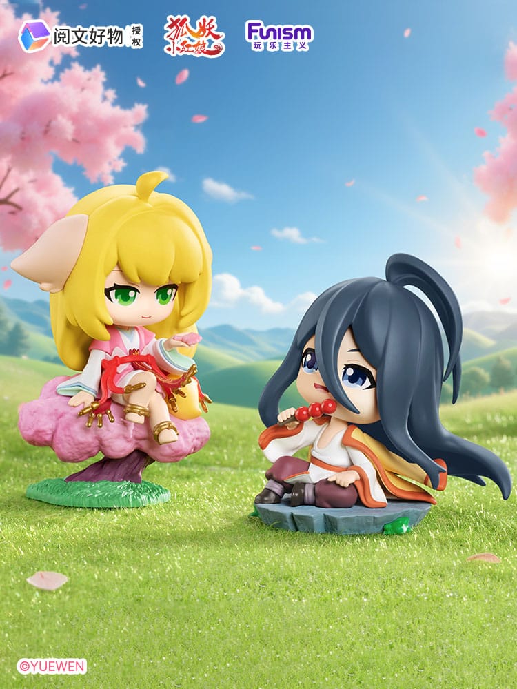 Fox Spirit Matchmaker Blind Box Mini Figures Sea Oath Mountain Alliance 8 cm Display (8)