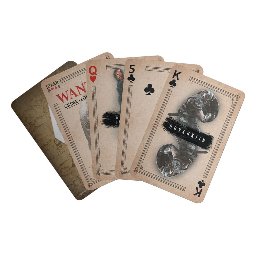 Elder Scrolls Skyrim Playing Cards Display (12)