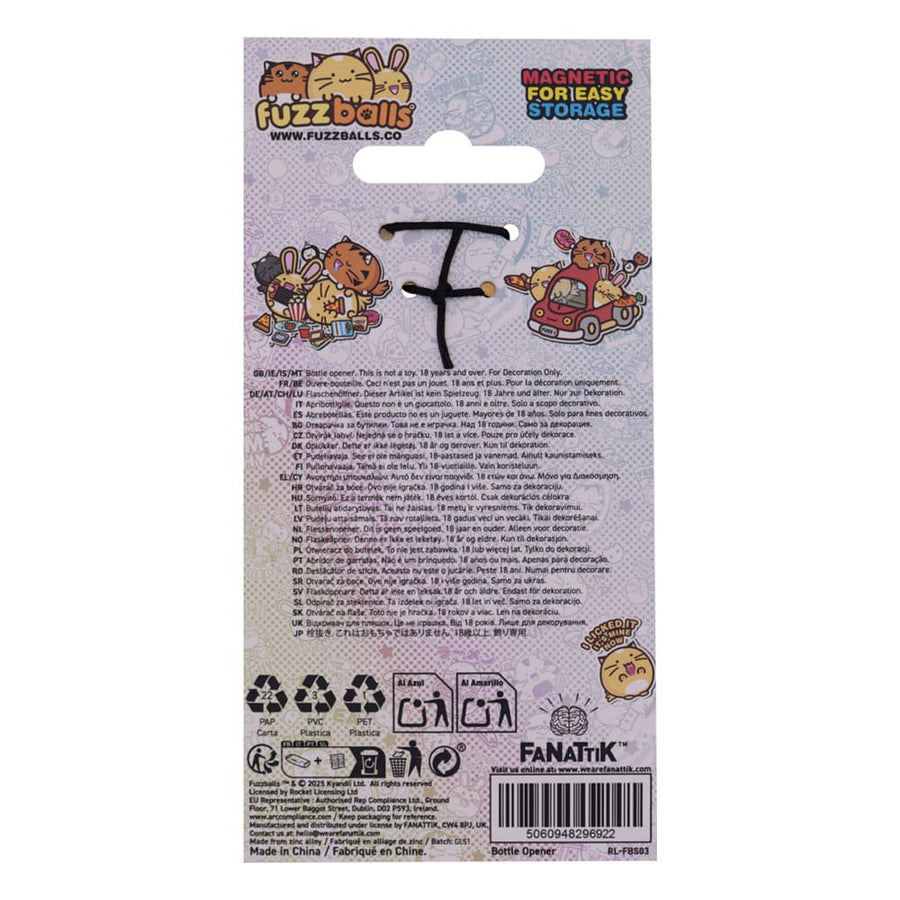 Fuzzballs Bottle Opener Whisky