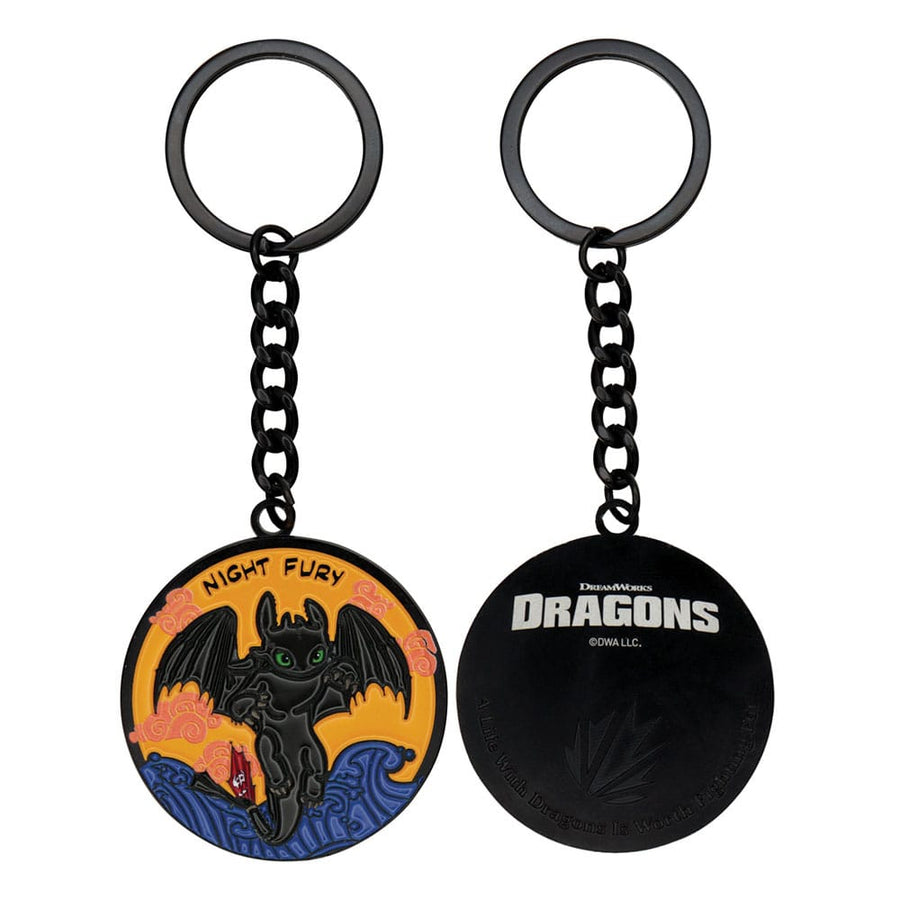 How to Train Your Dragon Keychain Night Fury Limited Edition