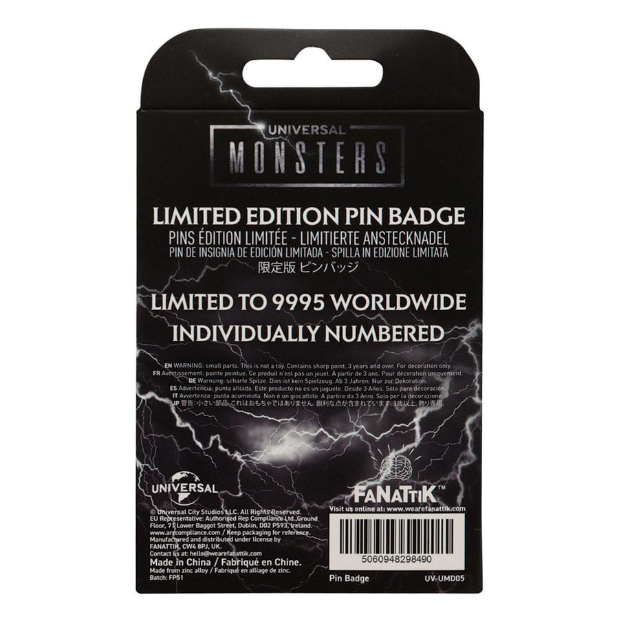 Universal Monsters Pin Badge Limited Edition