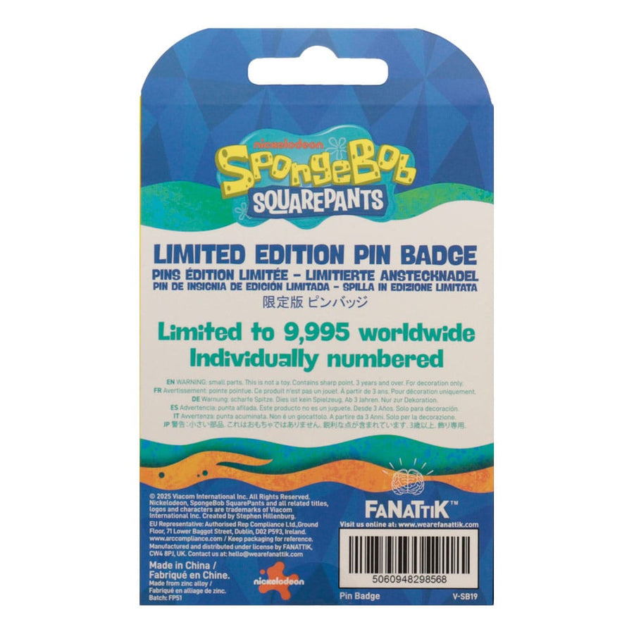 Spongebob Squarepants Pin Badge Rainbow Limited Edition