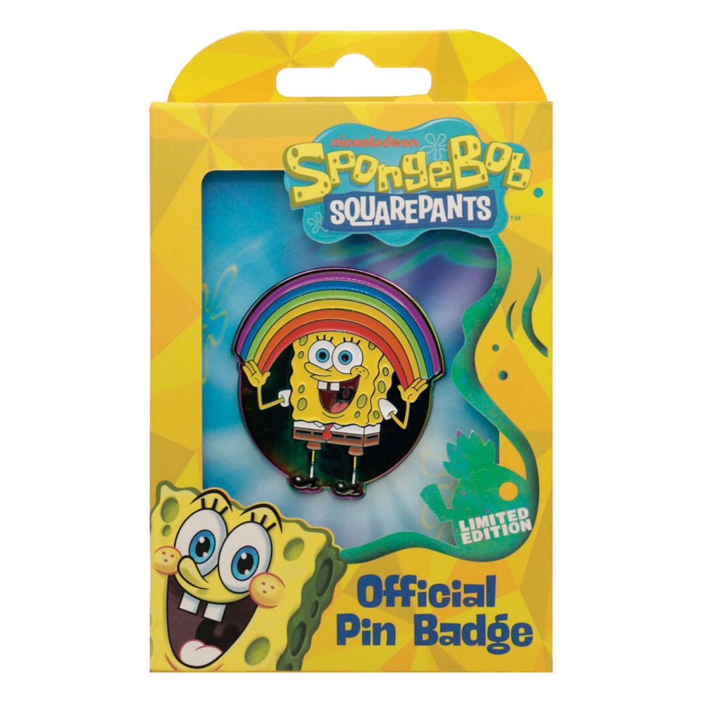 Spongebob Squarepants Pin Badge Rainbow Limited Edition