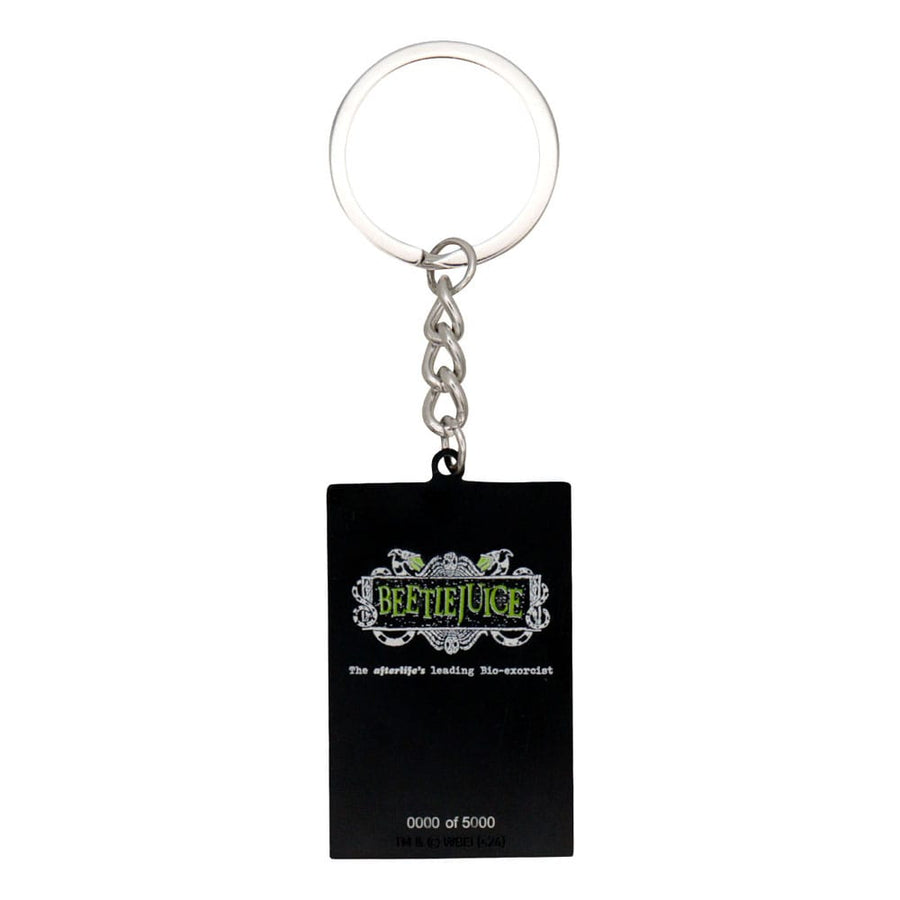 Beetlejuice Keychain Handbook of the Recently Deceased