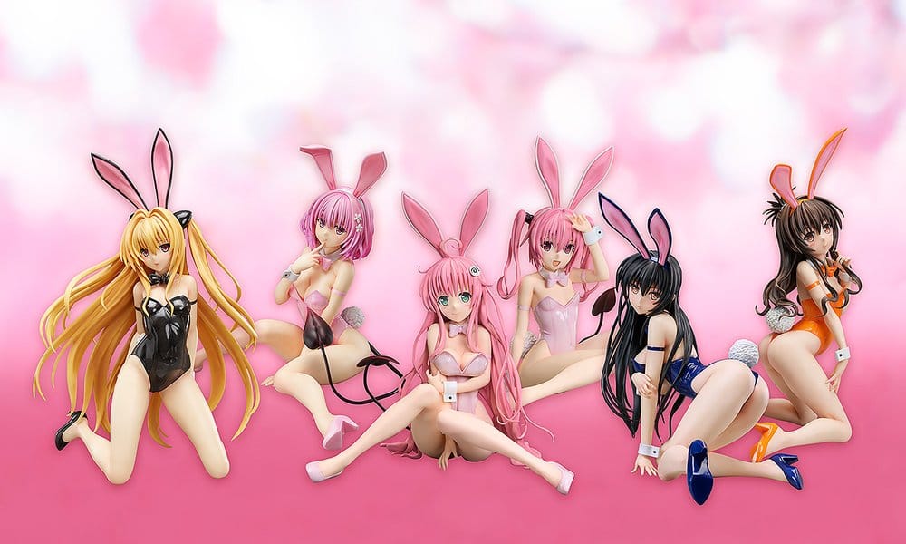 To Love-Ru Darkness PVC Figure 1/4 Nana Astar Deviluke Bare Leg Bunny Ver. 26 cm