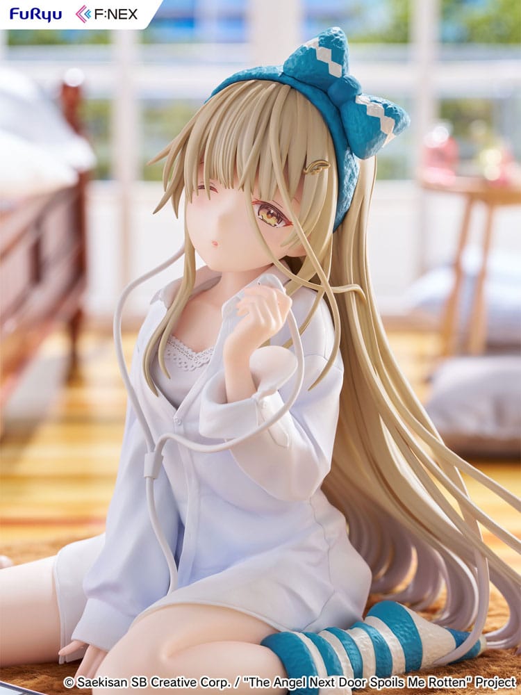 The Angel Next Door Spoils Me Rotten F:Nex PVC Statue 1/7 Mahiru Shiina Relax Ver. 14 cm