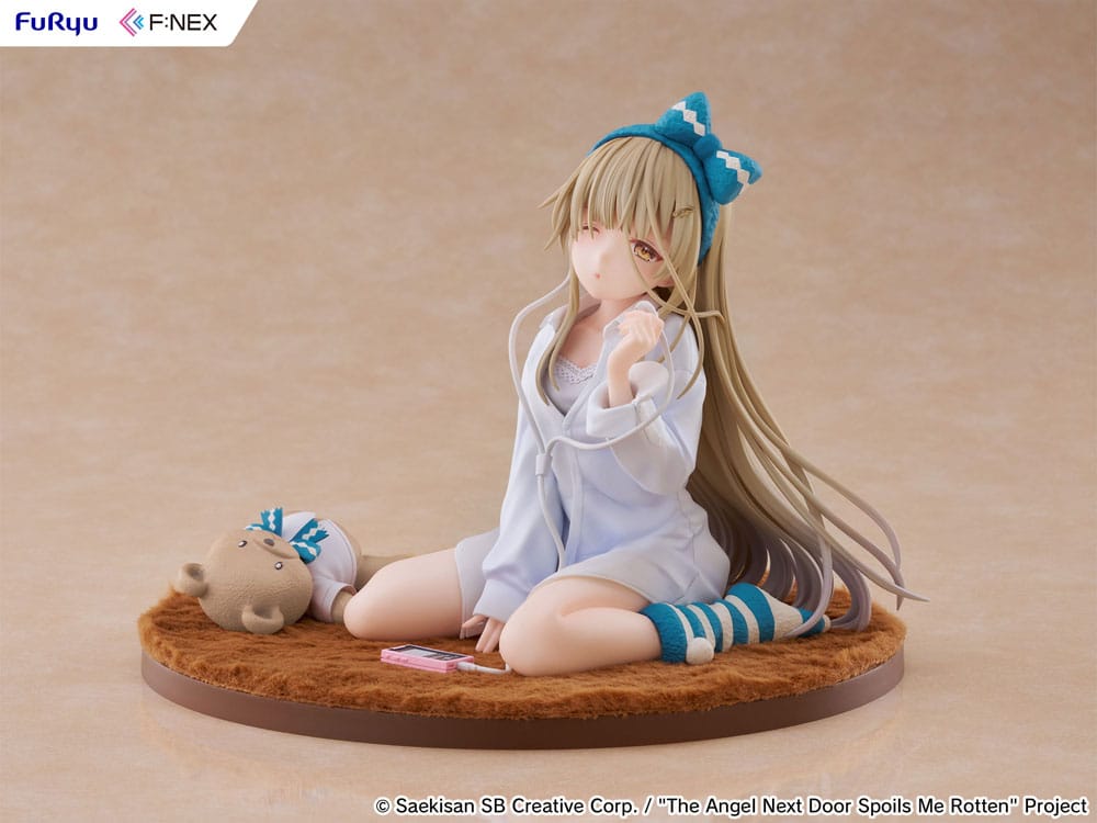 The Angel Next Door Spoils Me Rotten F:Nex PVC Statue 1/7 Mahiru Shiina Relax Ver. 14 cm