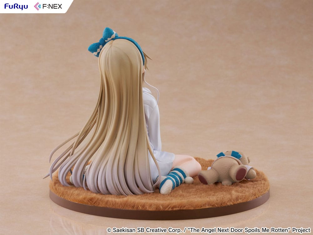 The Angel Next Door Spoils Me Rotten F:Nex PVC Statue 1/7 Mahiru Shiina Relax Ver. 14 cm