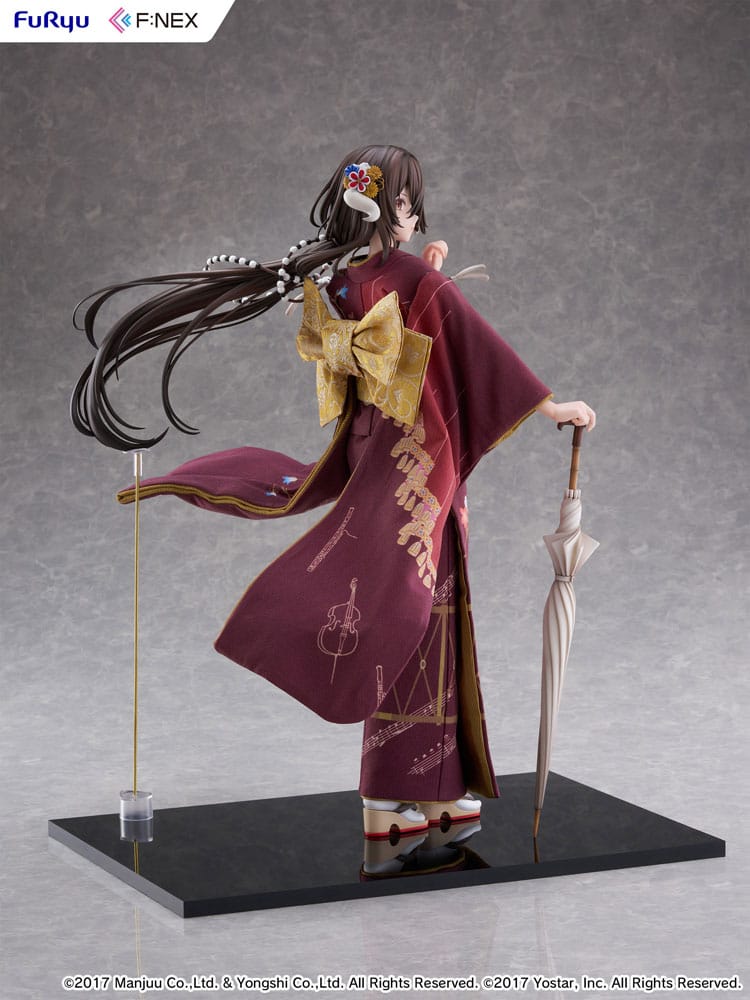 Azur Lane F:Nex PVC Statue 1/4 Mikasa blue flower komachi Ver. Japanese Doll 43 cm