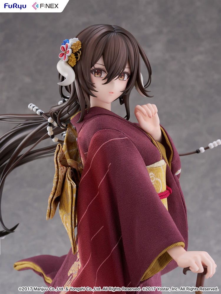 Azur Lane F:Nex PVC Statue 1/4 Mikasa blue flower komachi Ver. Japanese Doll 43 cm