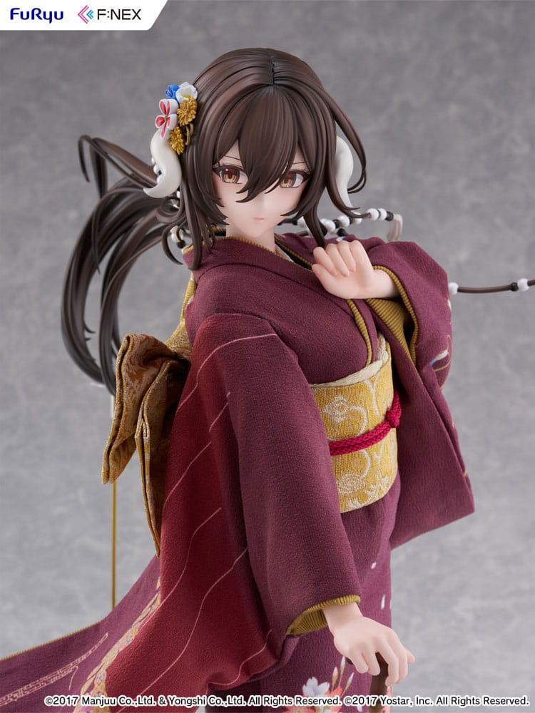 Azur Lane F:Nex PVC Statue 1/4 Mikasa blue flower komachi Ver. Japanese Doll 43 cm