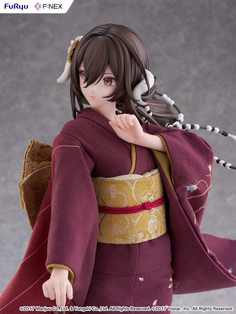Azur Lane F:Nex PVC Statue 1/4 Mikasa blue flower komachi Ver. Japanese Doll 43 cm